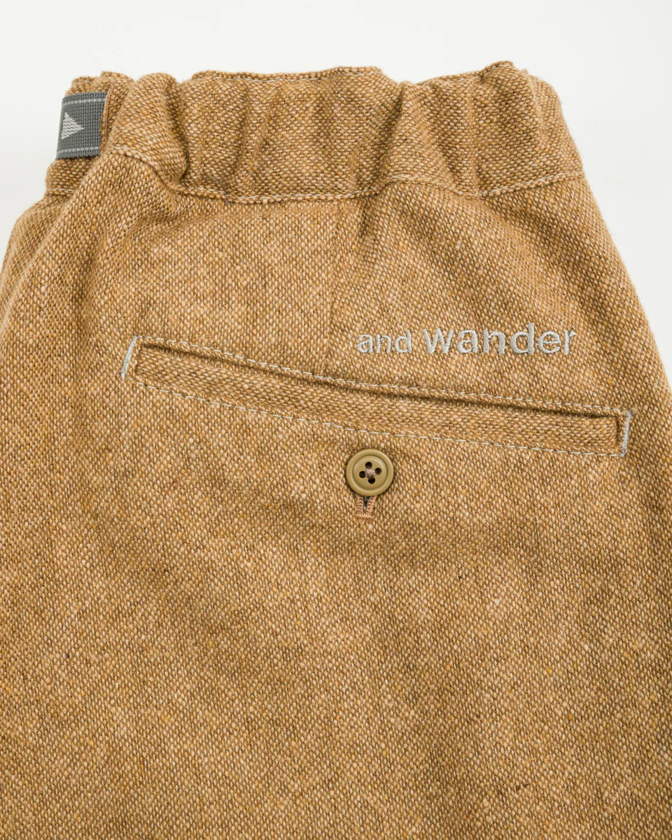 REWOOL Tweed Tapered Pants - Beige 11 REWOOL Tweed Tapered Pants - Beige
