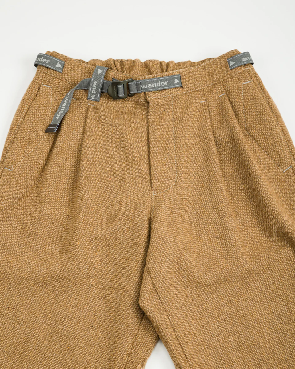 REWOOL Tweed Tapered Pants - Beige 4 REWOOL Tweed Tapered Pants - Beige