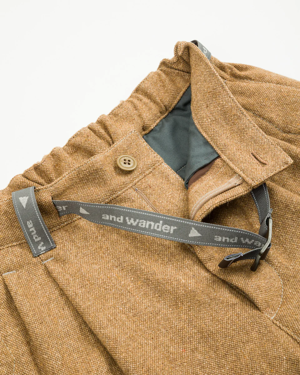 REWOOL Tweed Tapered Pants - Beige 9 REWOOL Tweed Tapered Pants - Beige
