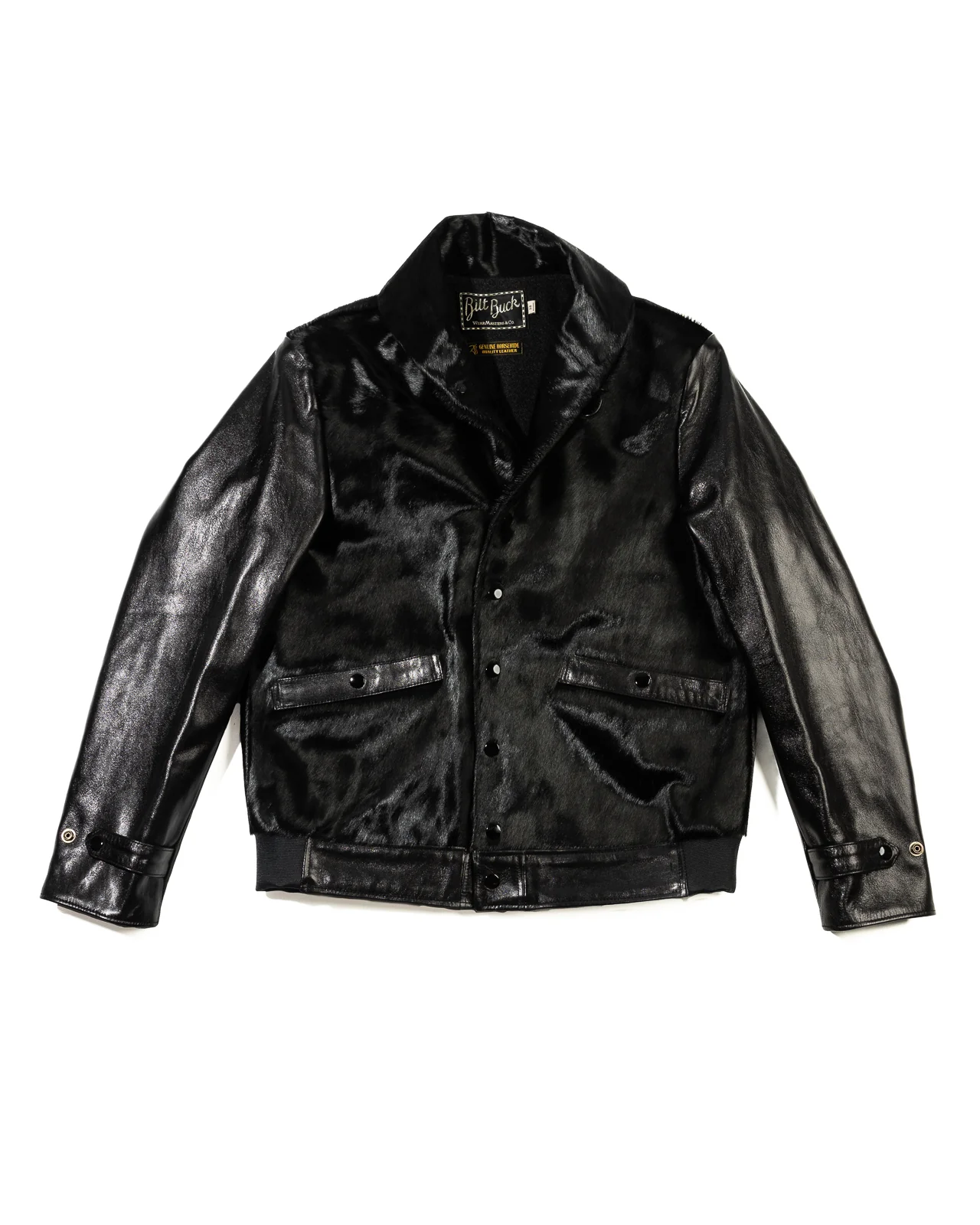 King Shawl Jacket - Black Hair on Hide
