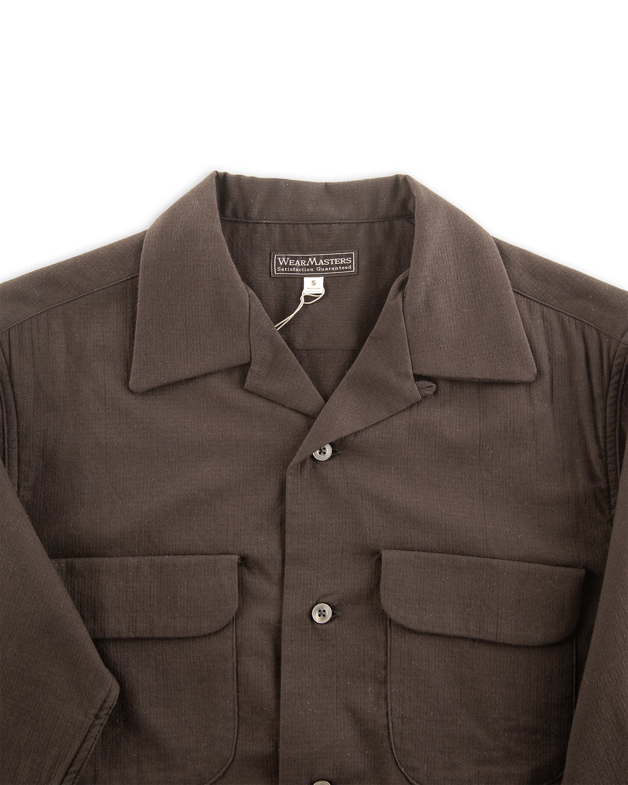 Double Cloth Flap Pocket Shirt - Black 8 Double Cloth Flap Pocket Shirt - Black