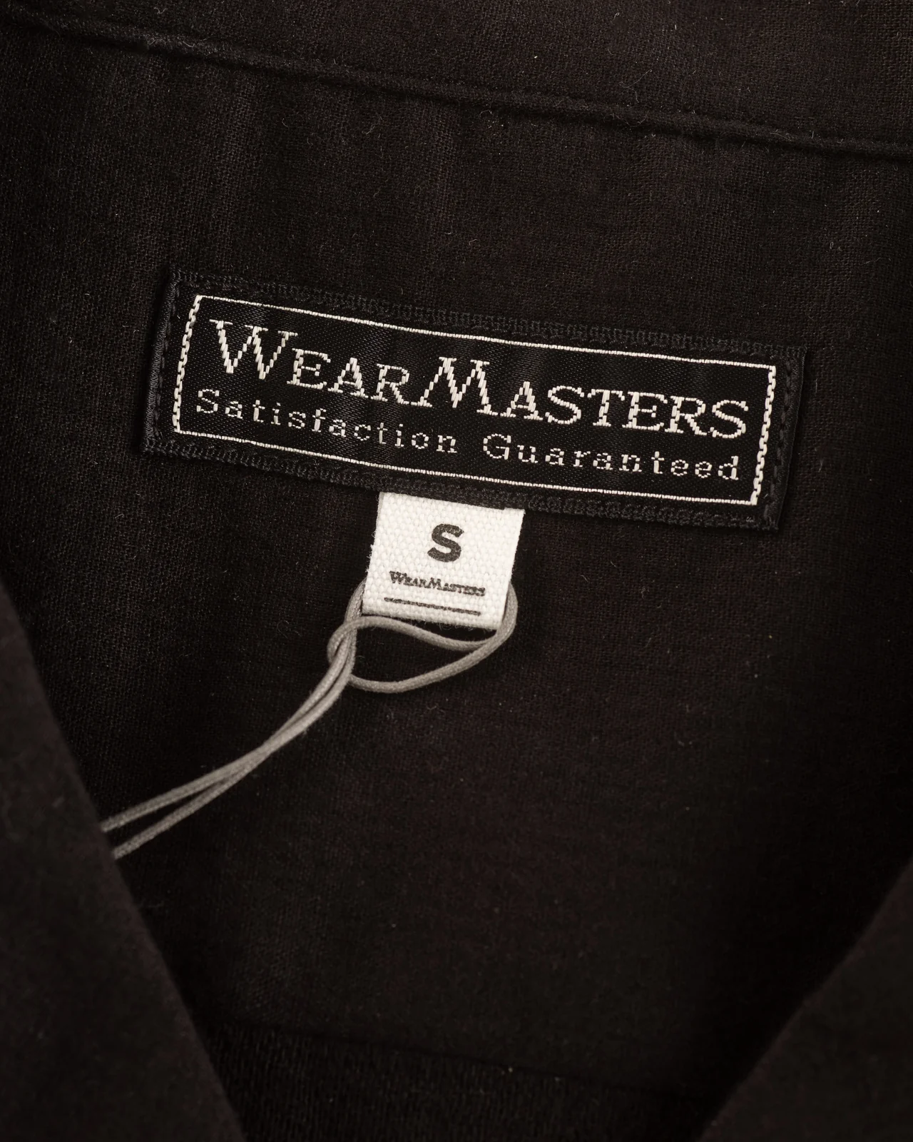 Double Cloth Flap Pocket Shirt - Black 9 Double Cloth Flap Pocket Shirt - Black