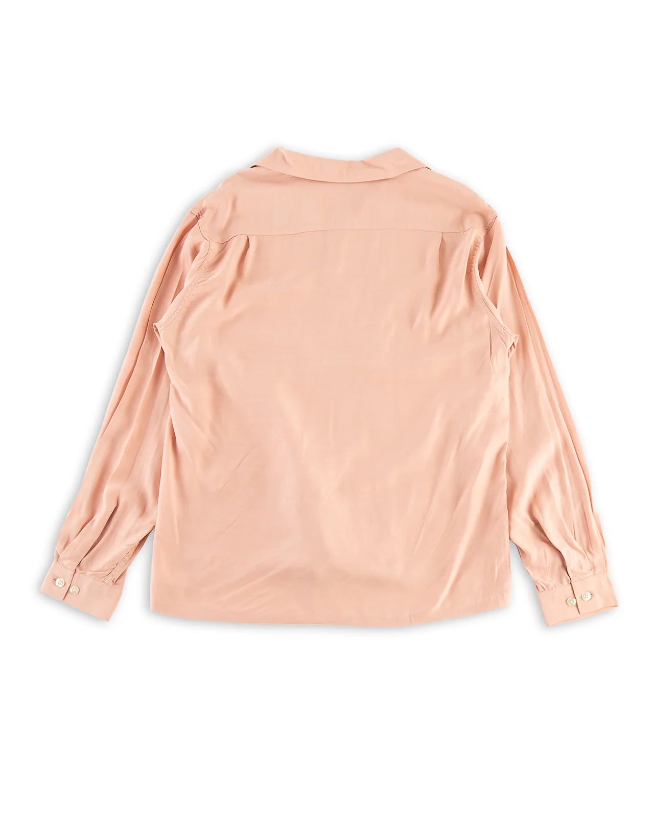 Flap Pocket Rayon Shirt - Pink 2 Flap Pocket Rayon Shirt - Pink