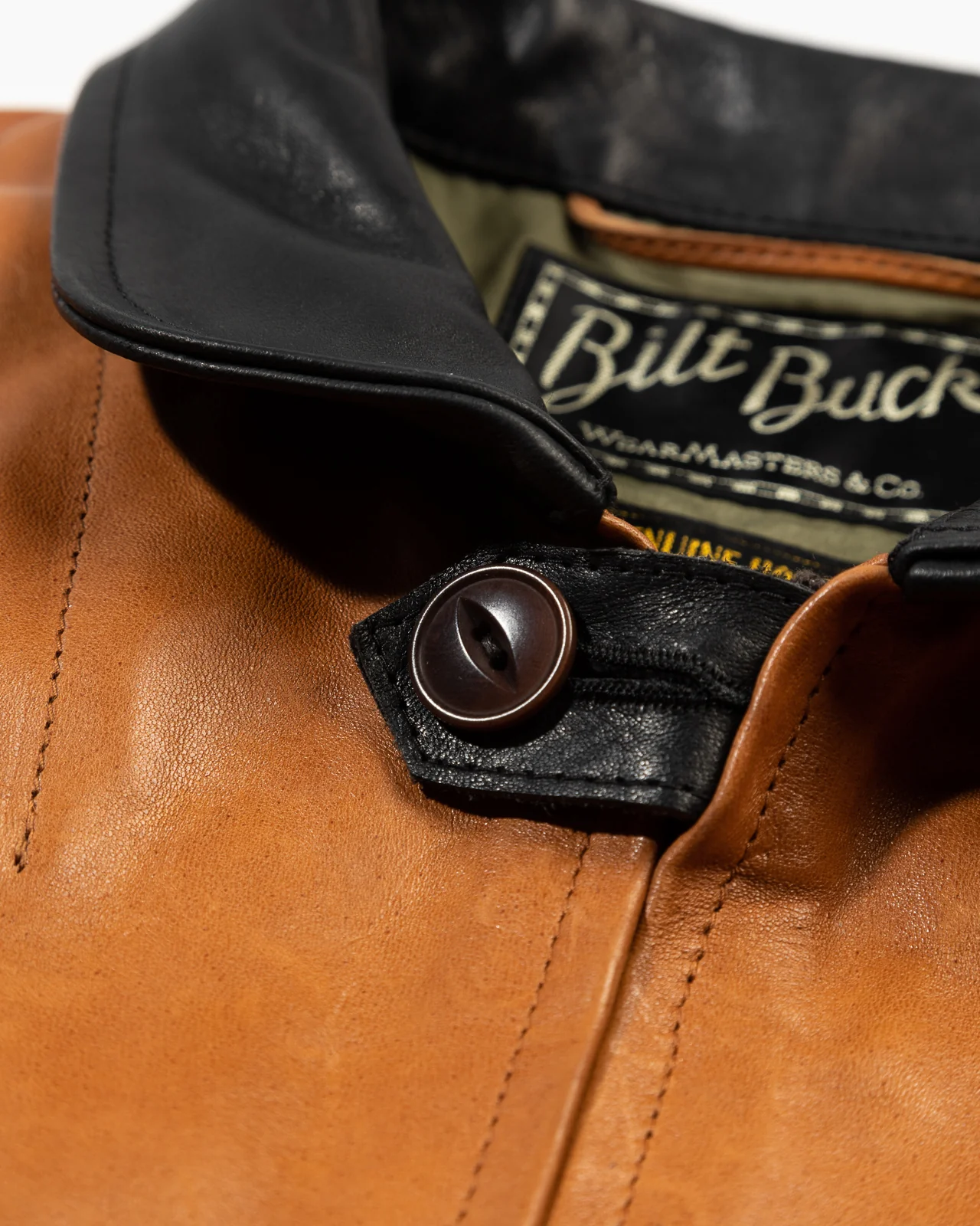 Horsehide A-1 Zip Jacket - Black / Brown 12 Horsehide A-1 Zip Jacket - Black / Brown