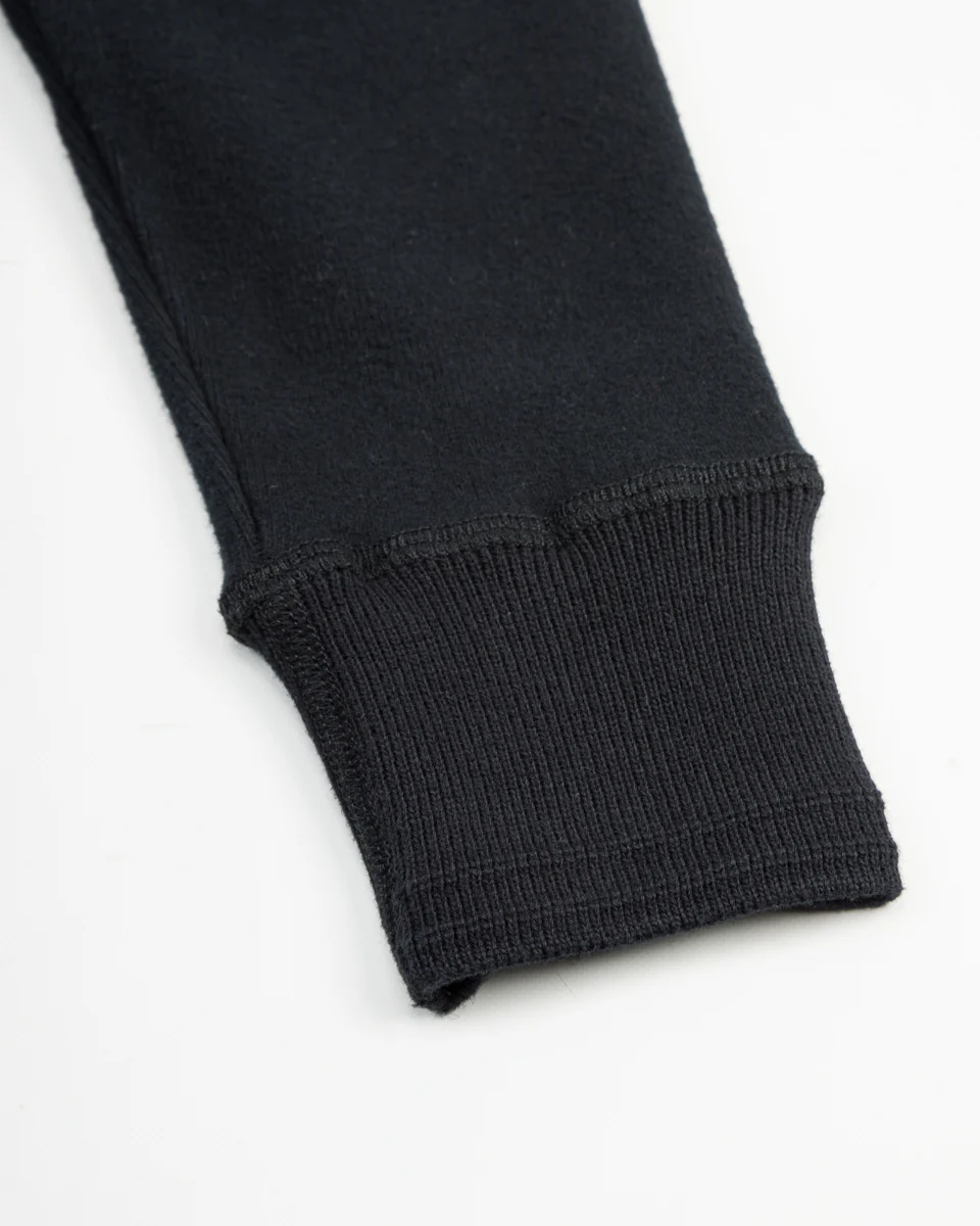 Heavyweight 1920s Amish Henley - Black 10 Heavyweight 1920s Amish Henley - Black