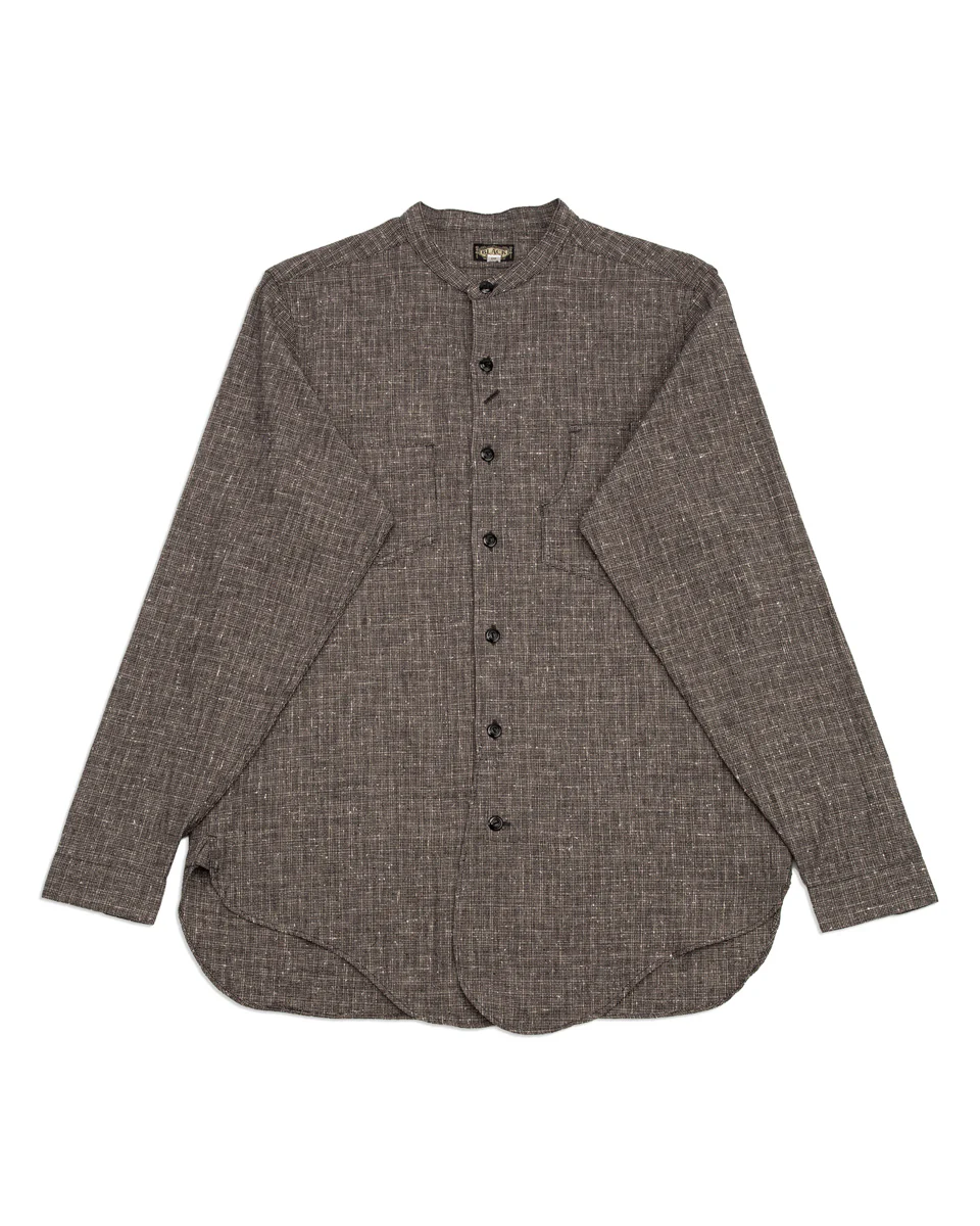 "Hakeme" Check Engineers Shirt - Black Check
