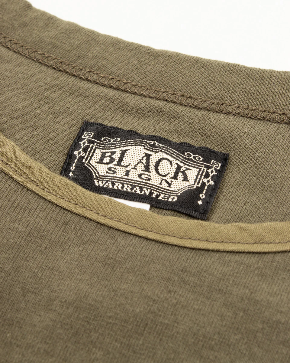 3/4 Sleeve Double Breasted Underwear - Soldier Green 12 3/4 Sleeve Double Breasted Underwear - Soldier Green