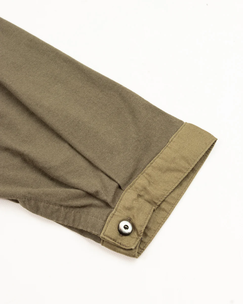 3/4 Sleeve Double Breasted Underwear - Soldier Green 13 3/4 Sleeve Double Breasted Underwear - Soldier Green