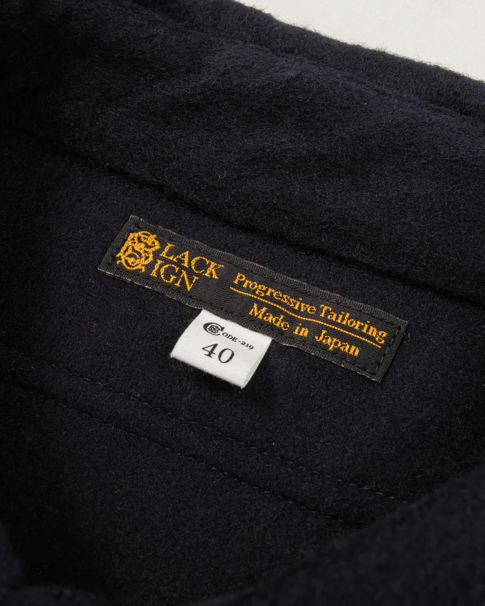 Italian Cashmere Open Pocket Work Shirt - Royal Navy 10 Italian Cashmere Open Pocket Work Shirt - Royal Navy