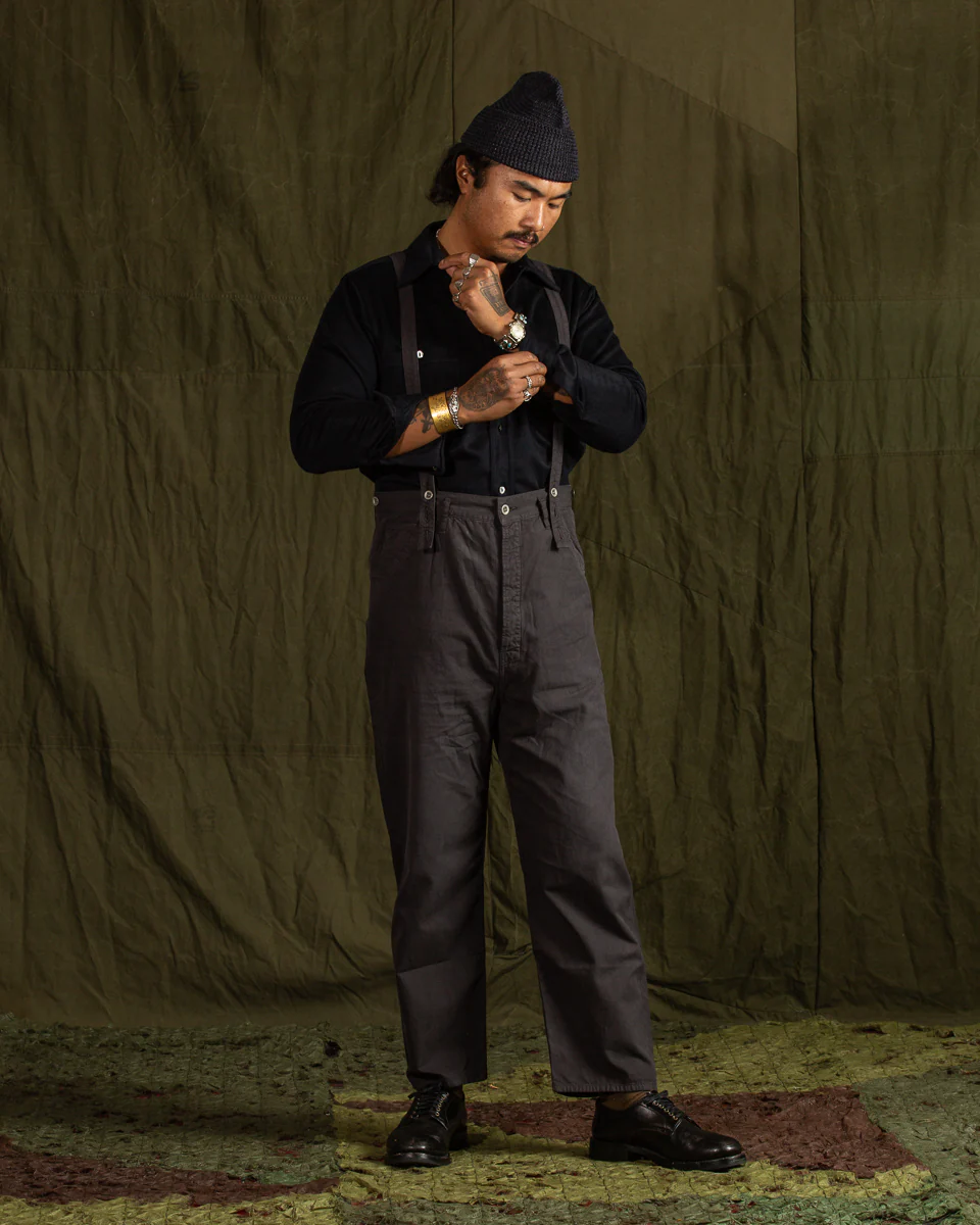 Italian Cashmere Open Pocket Work Shirt - Royal Navy 6 Italian Cashmere Open Pocket Work Shirt - Royal Navy