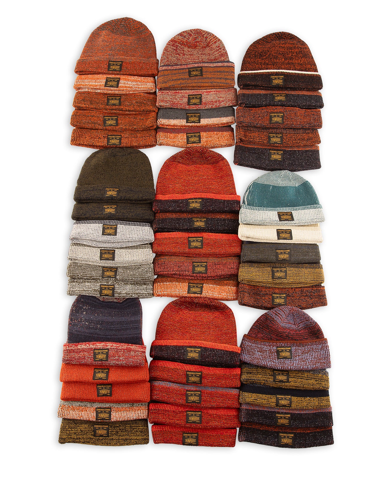 S&S x Runabout Goods Wool Beanie - Assorted Custom Yarn 1 S&S x Runabout Goods Wool Beanie - Assorted Custom Yarn