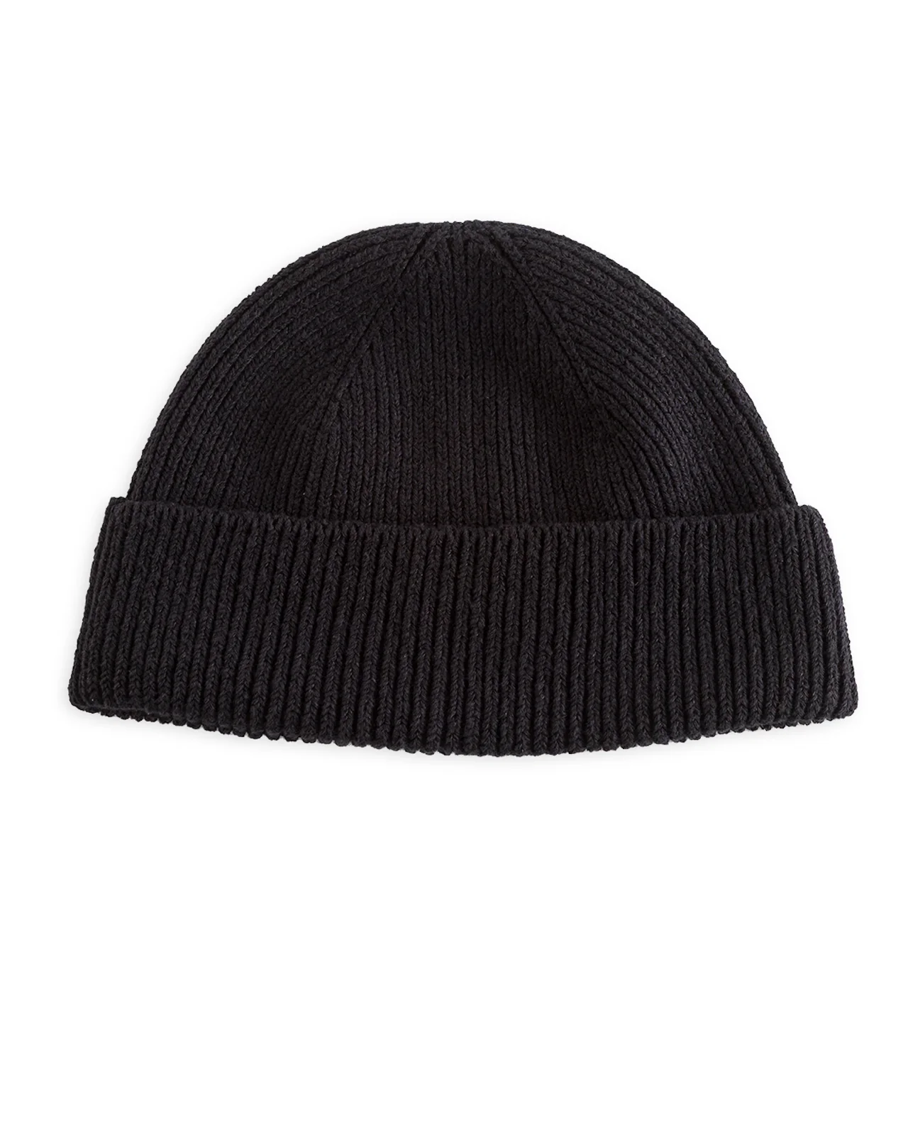 Washi/Recycled Cotton Beanie - Black 1 Washi/Recycled Cotton Beanie - Black