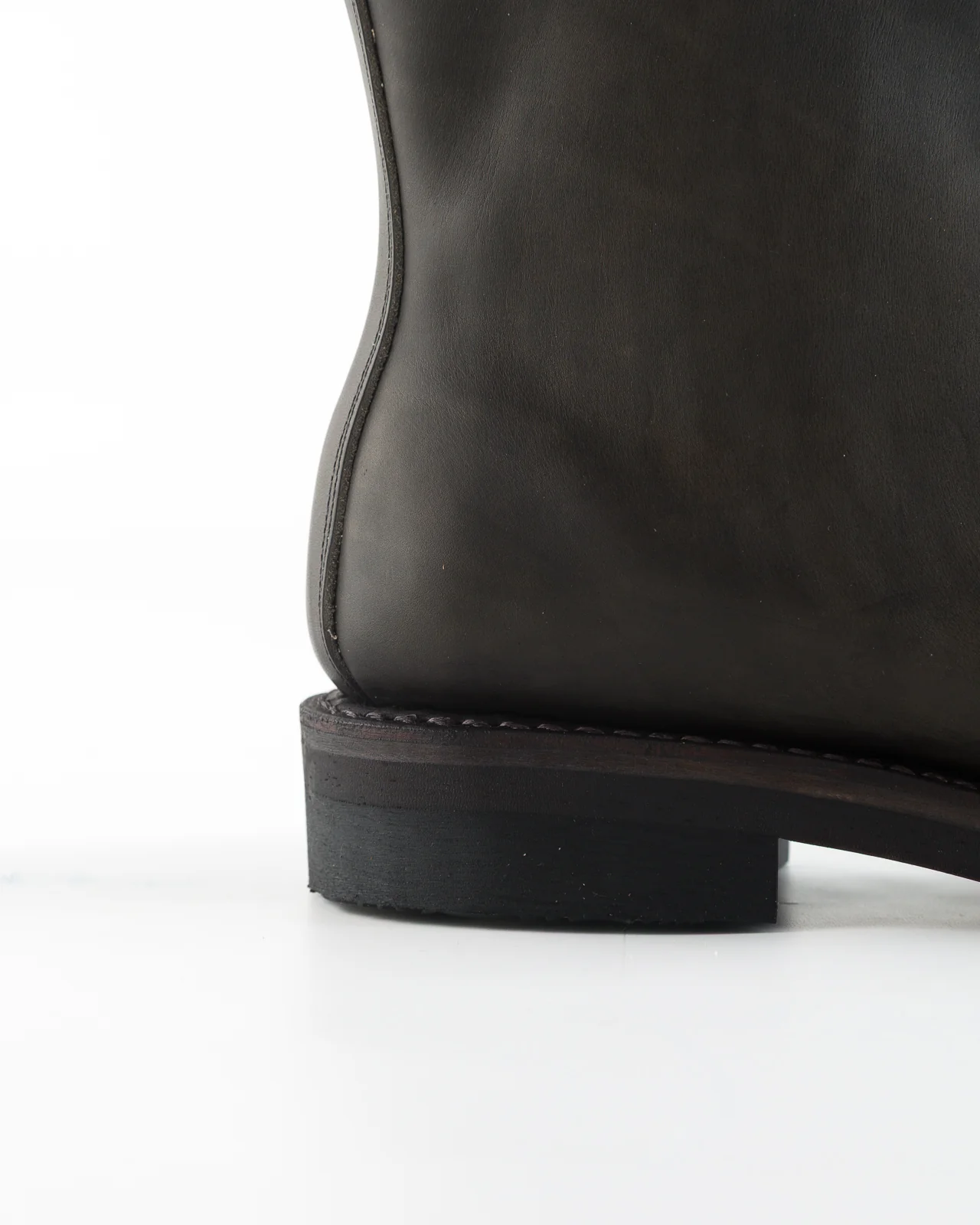 Casper Side Zip Boot - Gray Guidi Calf 10 Casper Side Zip Boot - Gray Guidi Calf