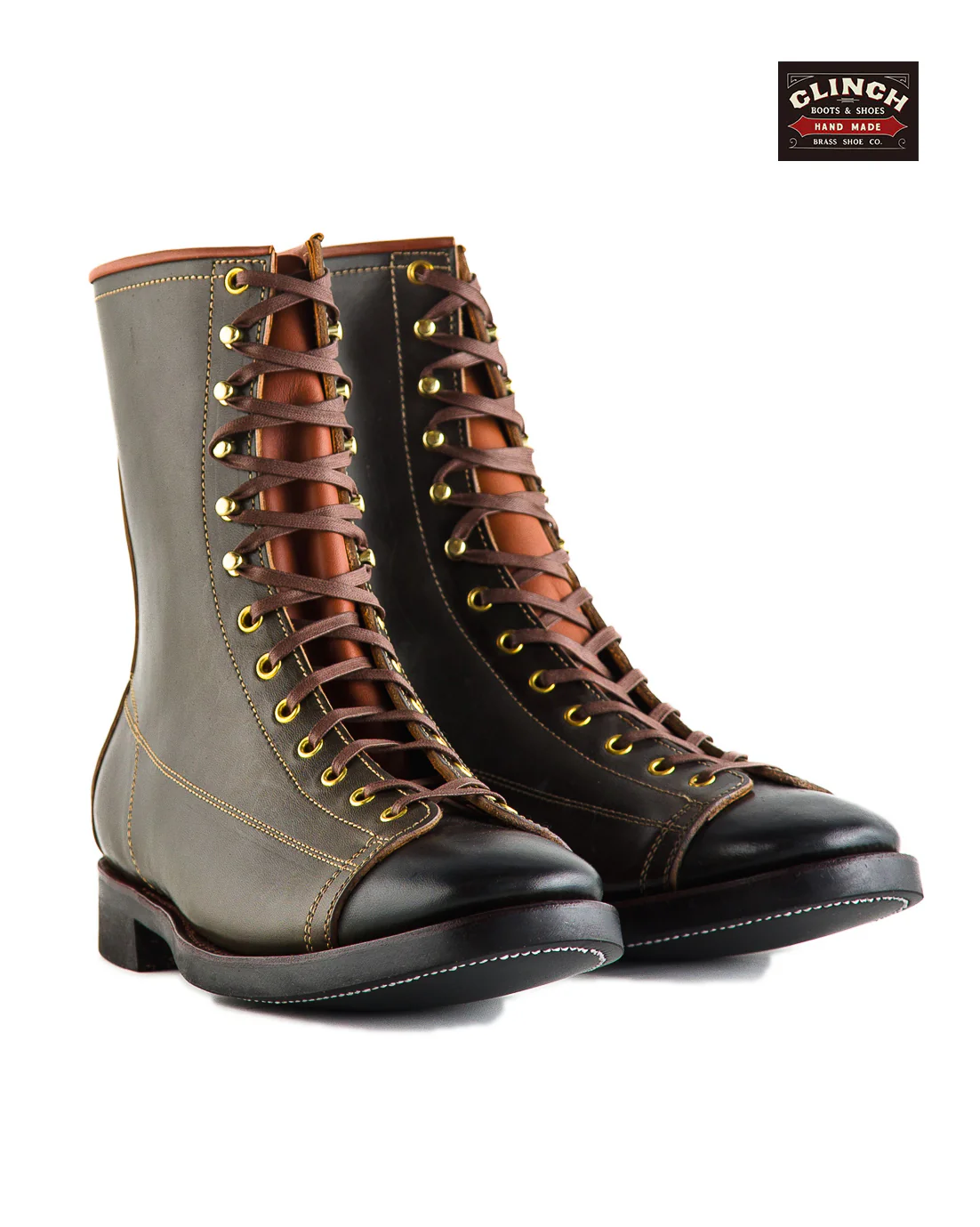 Gary Boots - Dark Green Overdyed Horsebutt - CN-Wide Soft-Toe Last