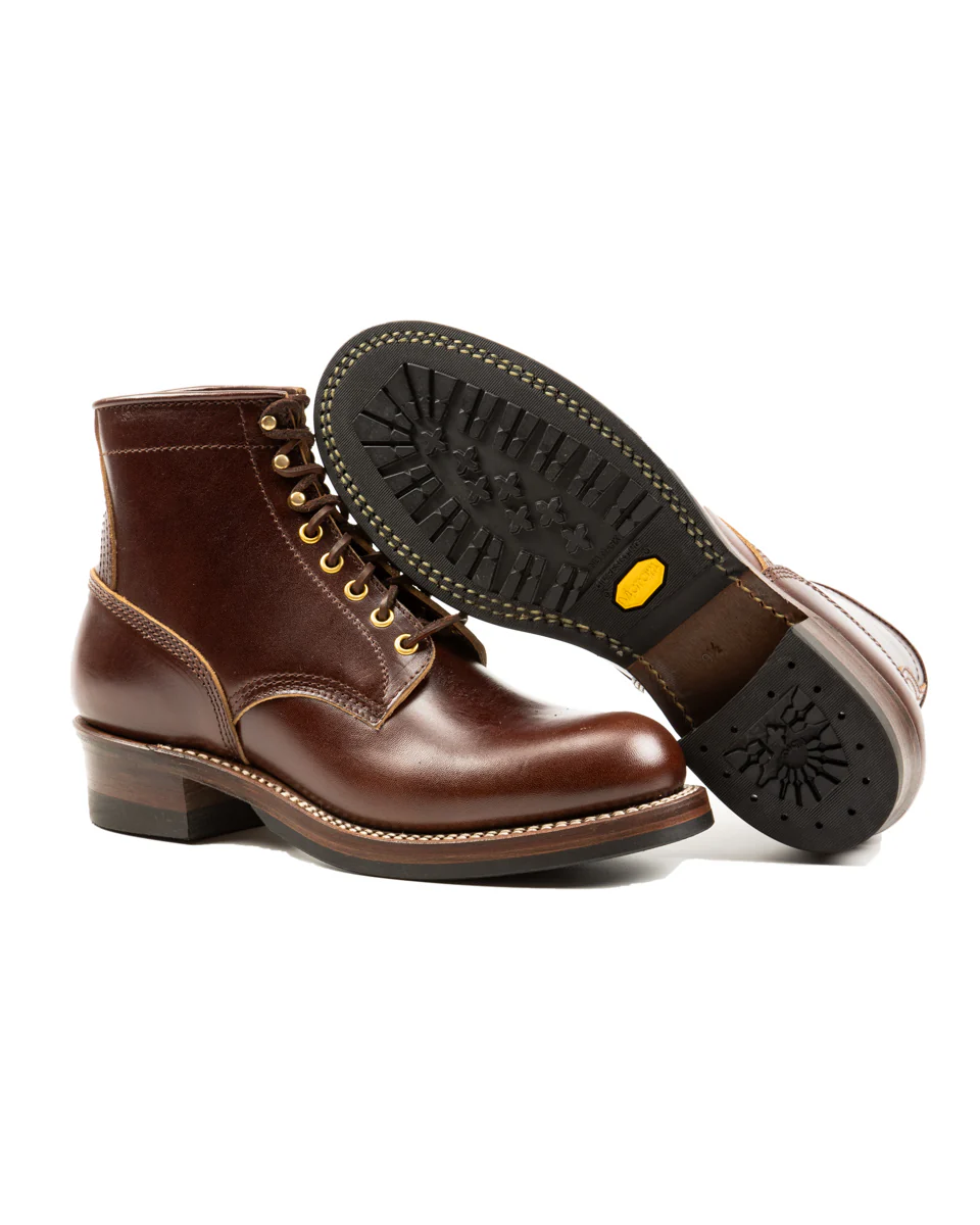 Steel Gang Boots - Dark Brown Shinki Horsebutt 7 Steel Gang Boots - Dark Brown Shinki Horsebutt