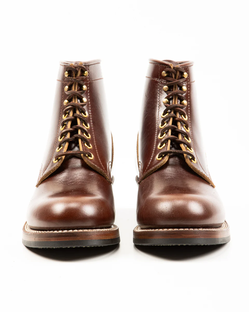 Steel Gang Boots - Dark Brown Shinki Horsebutt 8 Steel Gang Boots - Dark Brown Shinki Horsebutt