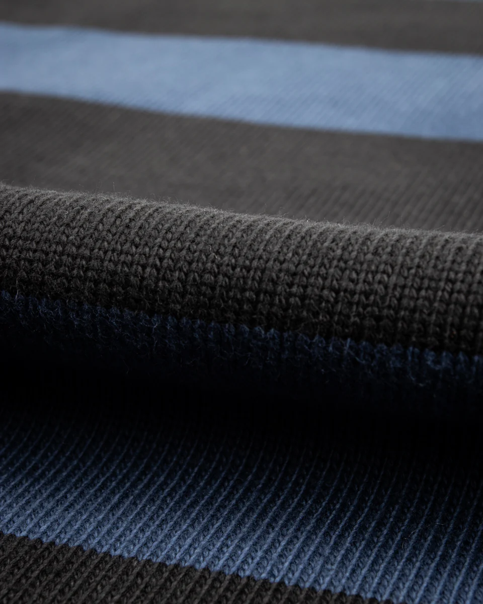 Buco Heavy Stripe Racing Jersey - Black/Blue 10 Buco Heavy Stripe Racing Jersey - Black/Blue