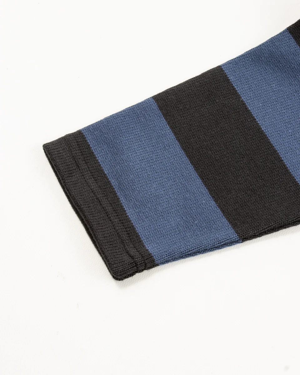 Buco Heavy Stripe Racing Jersey - Black/Blue 9 Buco Heavy Stripe Racing Jersey - Black/Blue