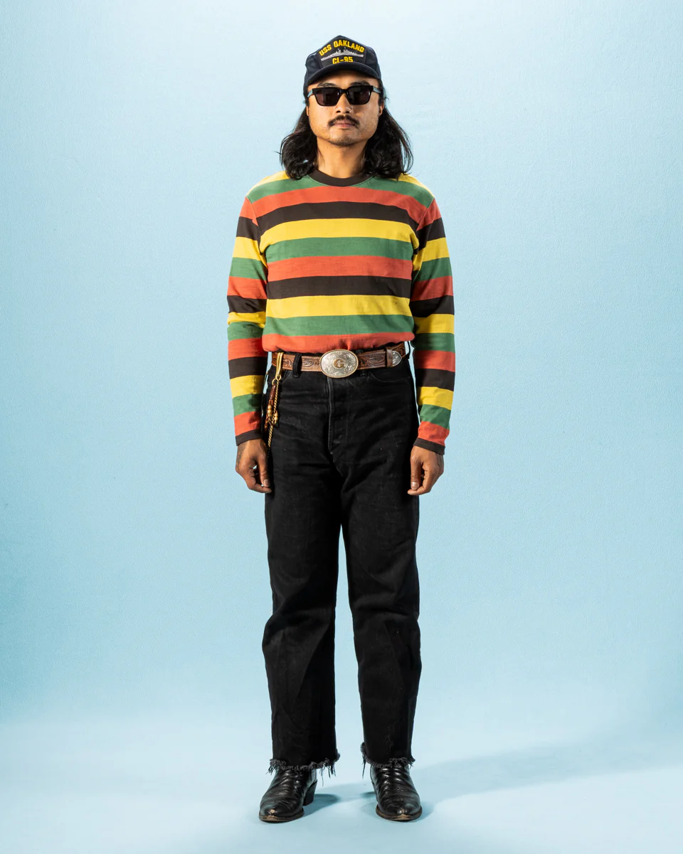Buco Stripe L/S Tee - Tricolor 3 Buco Stripe L/S Tee - Tricolor