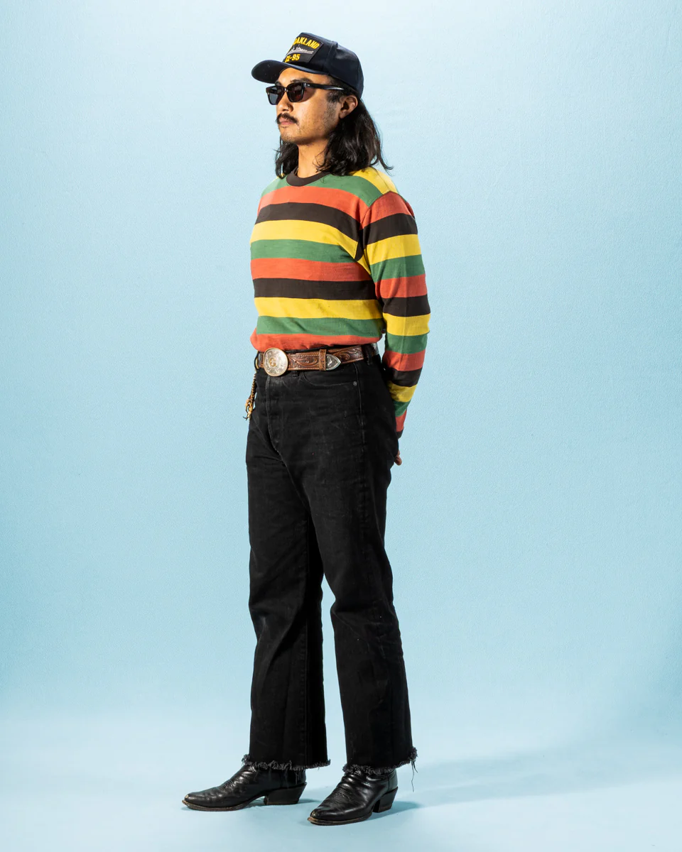 Buco Stripe L/S Tee - Tricolor 4 Buco Stripe L/S Tee - Tricolor