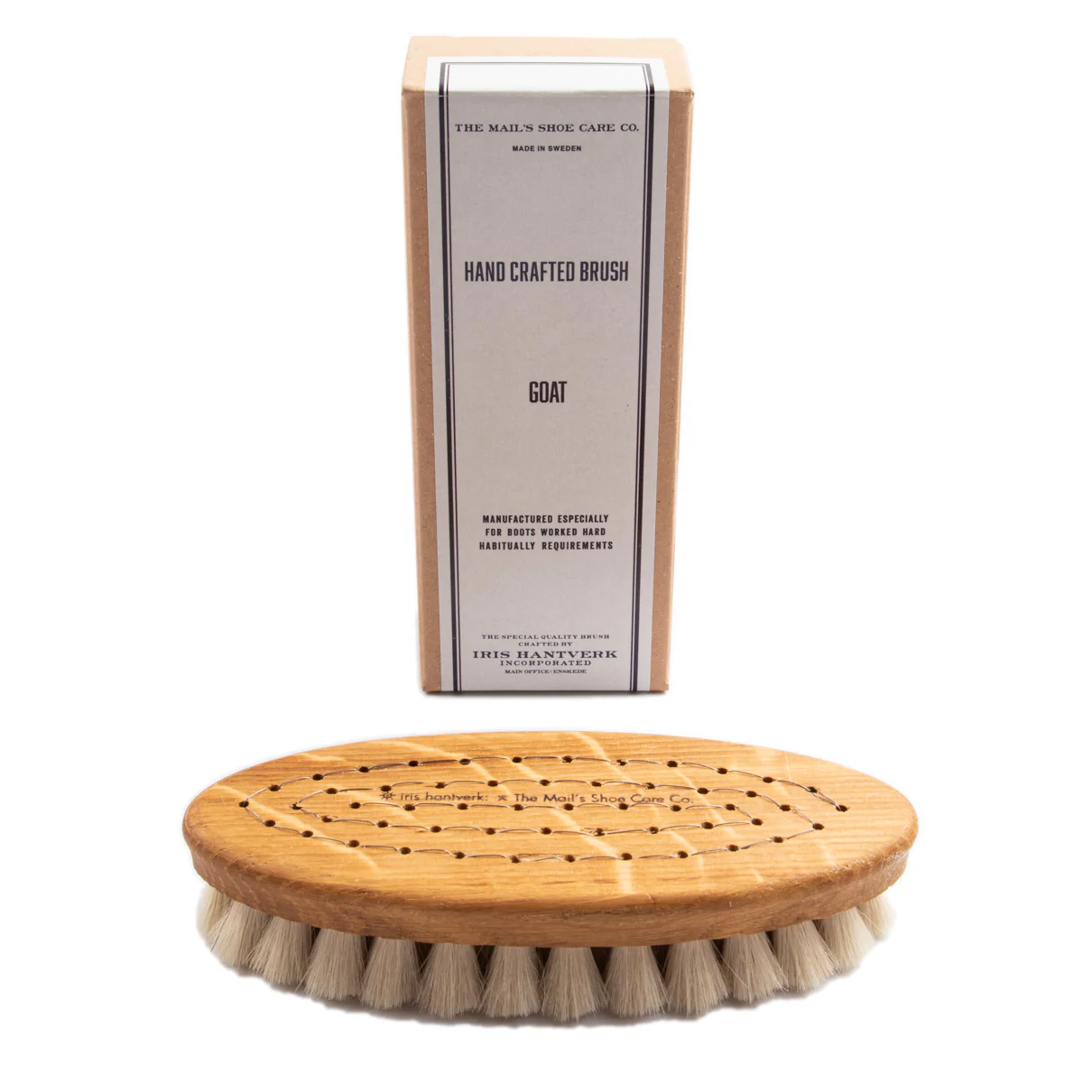 The Mail's Shoe Care Co - Goat hair Brush