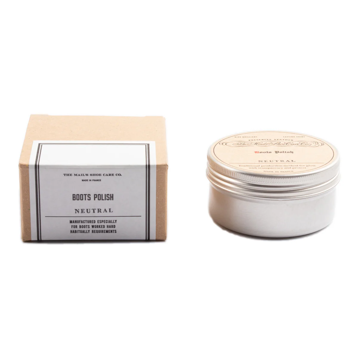 The Mail's Shoe Care Co - Boots Polish - Neutral