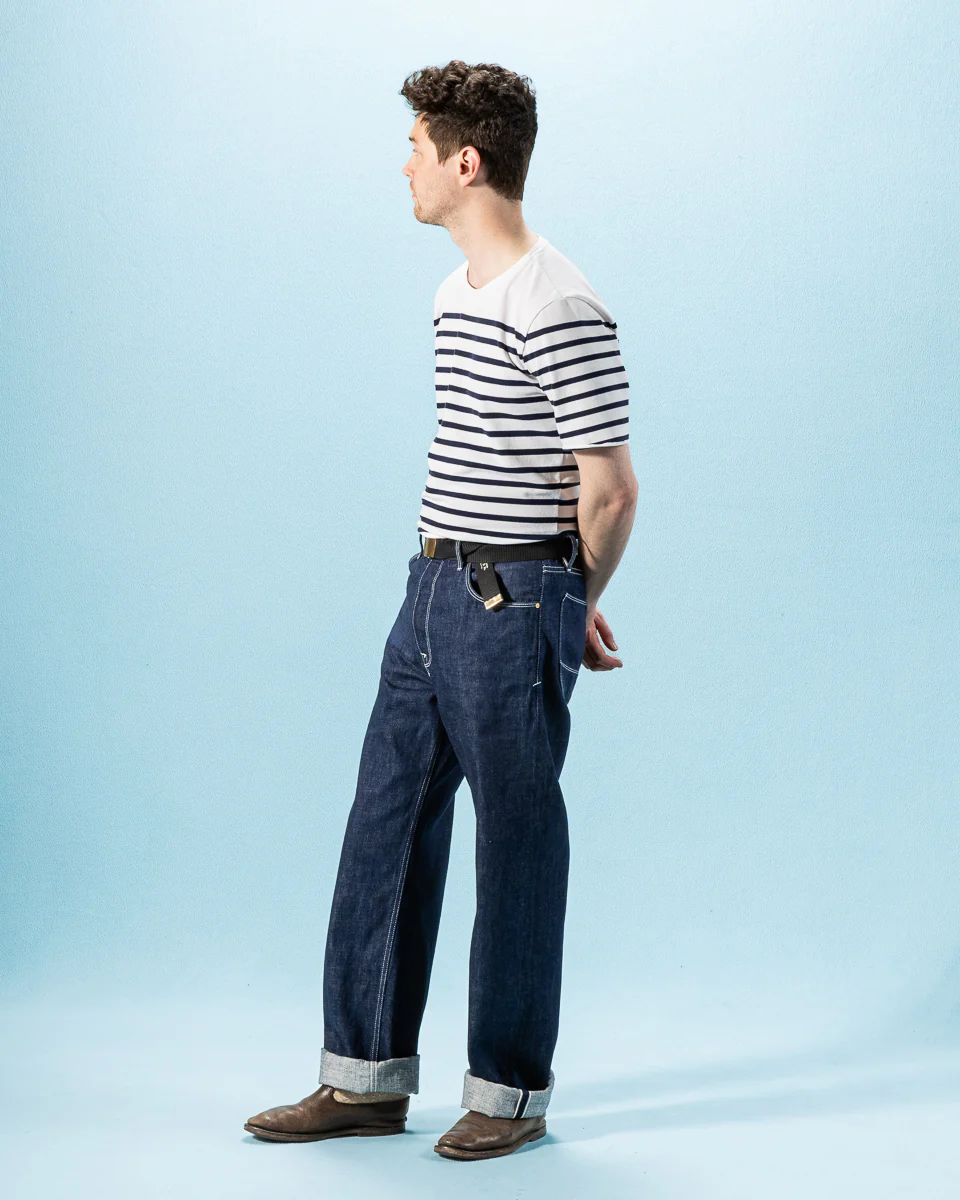 Modesto Straight Fit - 11oz Memphis Blue 4 Modesto Straight Fit - 11oz Memphis Blue