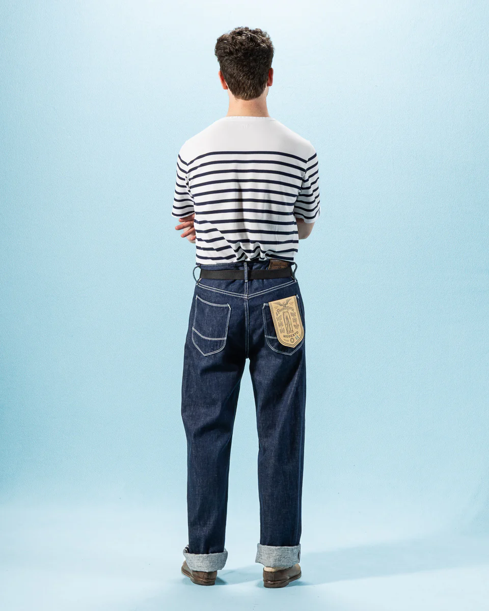 Modesto Straight Fit - 11oz Memphis Blue 6 Modesto Straight Fit - 11oz Memphis Blue
