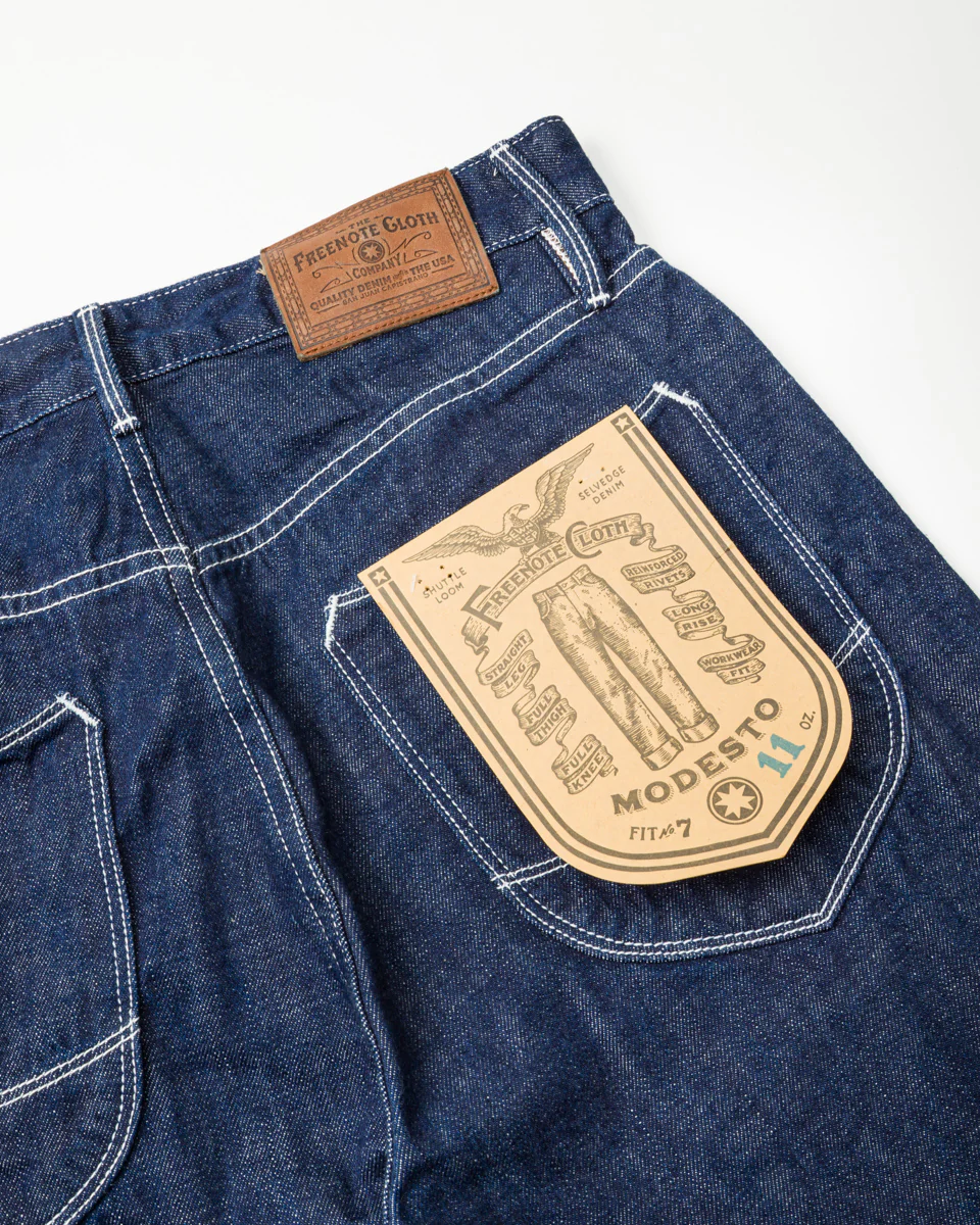 Modesto Straight Fit - 11oz Memphis Blue 9 Modesto Straight Fit - 11oz Memphis Blue