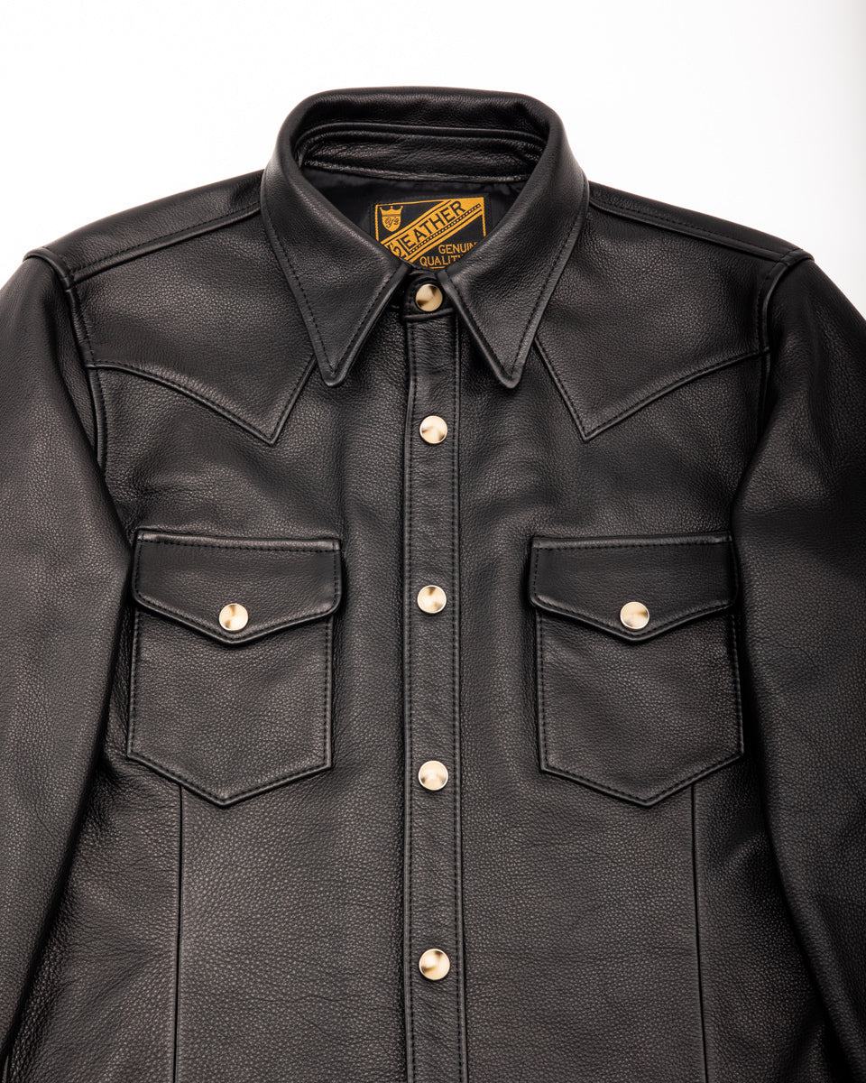 Steer Oil Western Shirt - Black (SS-13) 10 Steer Oil Western Shirt - Black (SS-13)