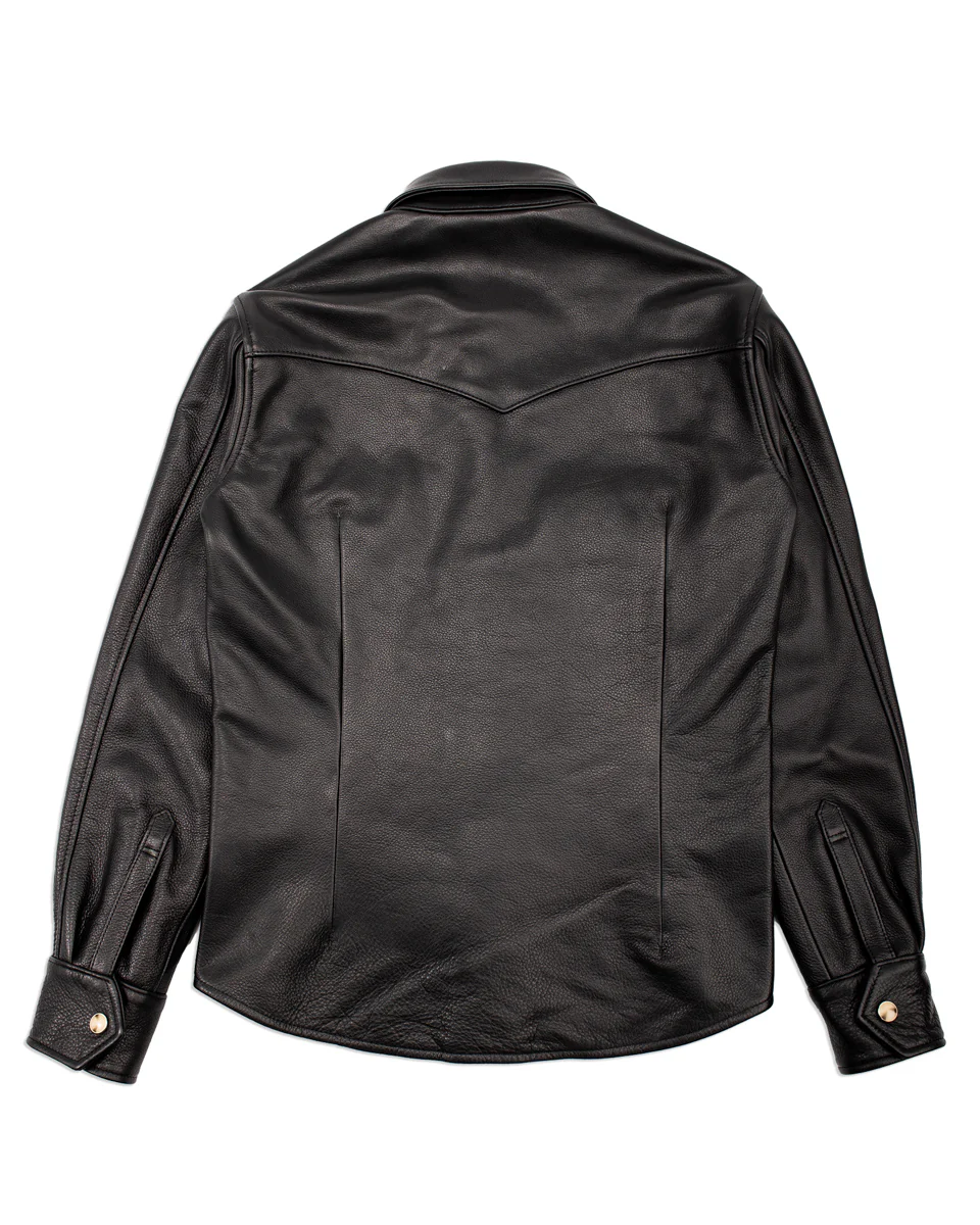 Steer Oil Western Shirt - Black (SS-13) 2 Steer Oil Western Shirt - Black (SS-13)