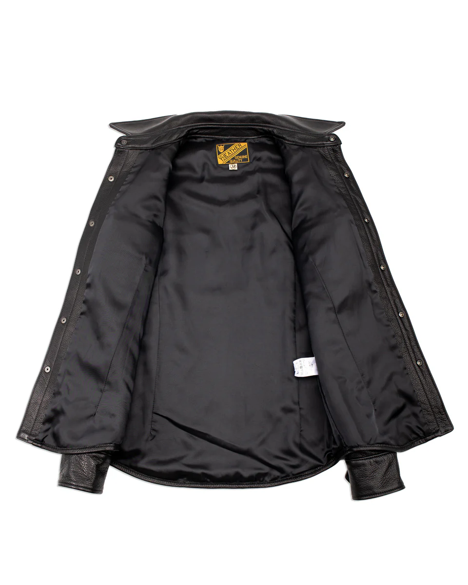 Steer Oil Western Shirt - Black (SS-13) 9 Steer Oil Western Shirt - Black (SS-13)