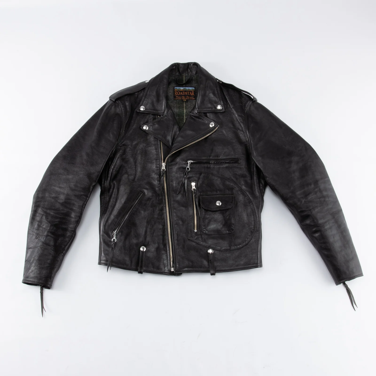 Roadstar Jacket - Black Horsehide