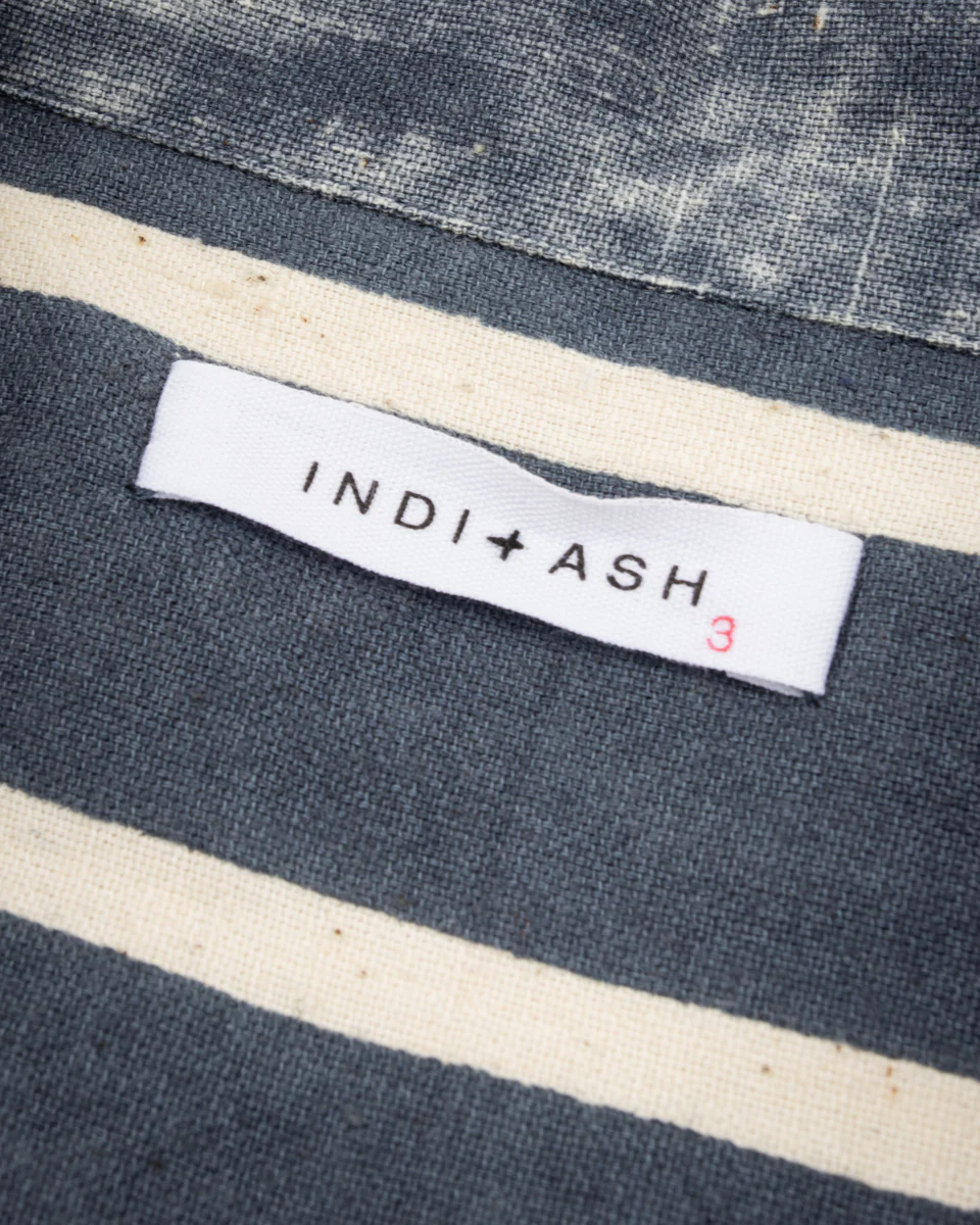 Lake Camp Shirt Jac - Reversible Indigo Bold Stripe 17 Lake Camp Shirt Jac - Reversible Indigo Bold Stripe