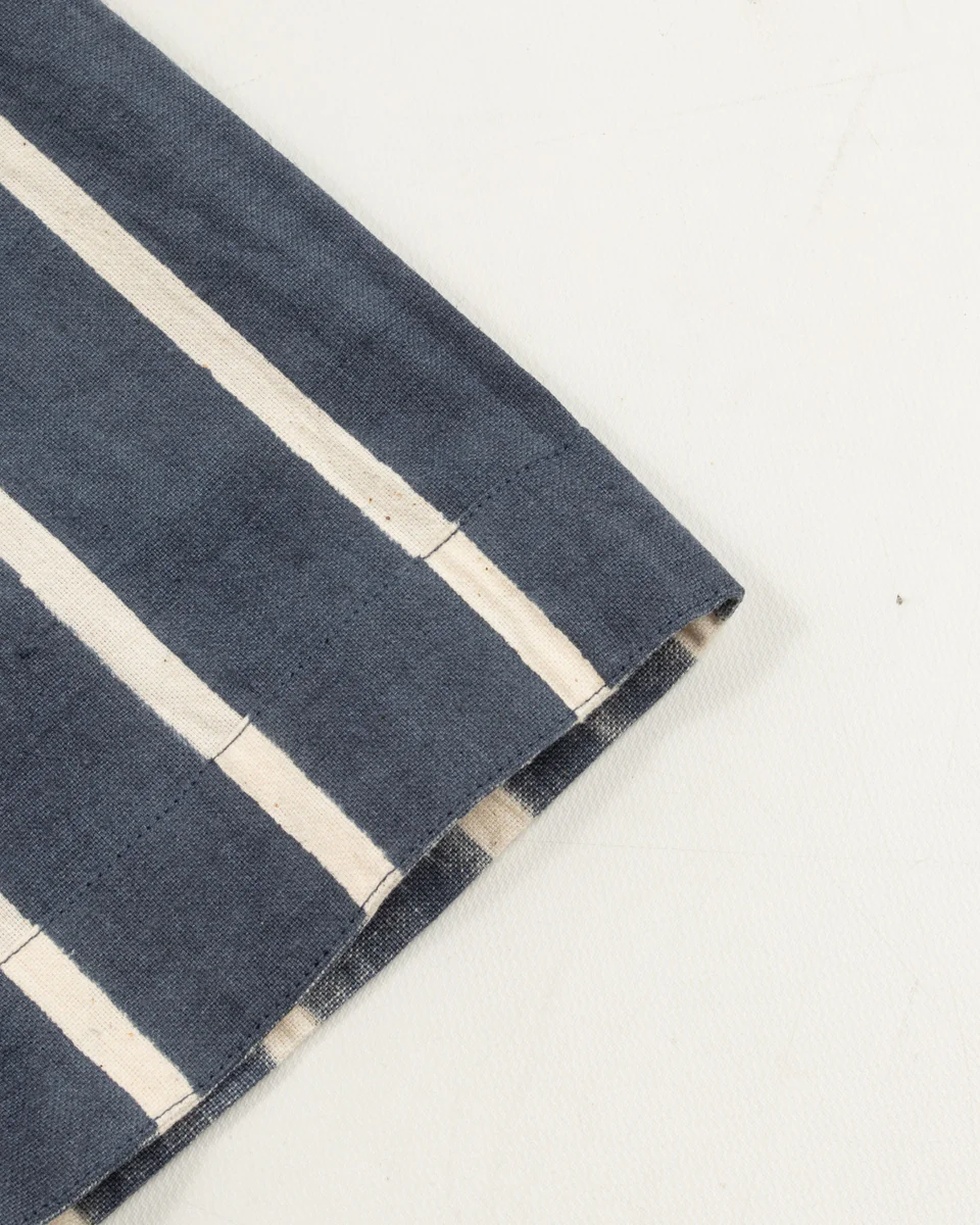 Lake Camp Shirt Jac - Reversible Indigo Bold Stripe 21 Lake Camp Shirt Jac - Reversible Indigo Bold Stripe