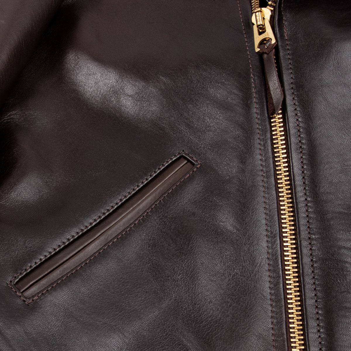Black Hand Dyed Horsehide Double Rider Jacket (HR-56) 25 Black Hand Dyed Horsehide Double Rider Jacket (HR-56)
