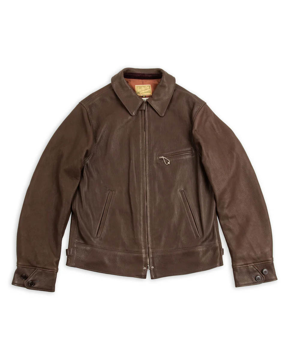 Freeman 30s Sports Jacket (Deerskin) - Brown