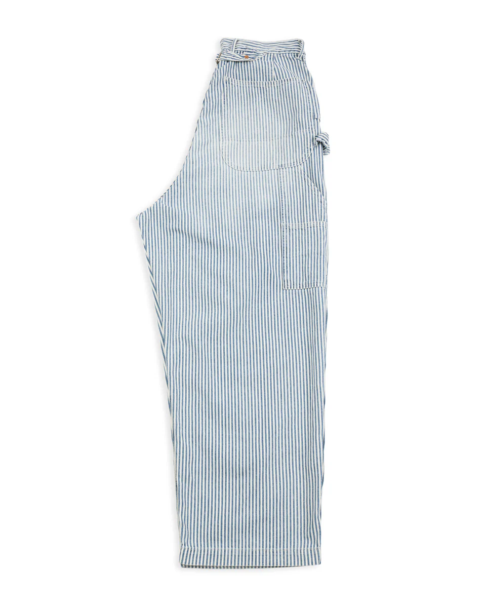 10oz HICKOREE Stripe ZIPPER Wide LUMBER Pants - Hickoree 8 10oz HICKOREE Stripe ZIPPER Wide LUMBER Pants - Hickoree