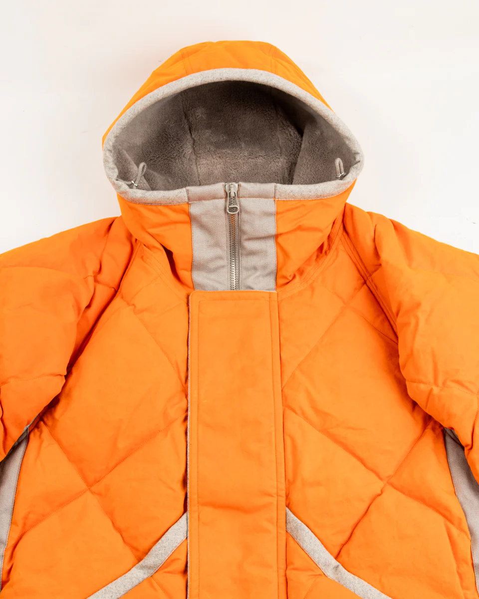 Lander Down Coat - Lava Halley Stevenson "Military Finish" Waxed Cotton 15 Lander Down Coat - Lava Halley Stevenson "Military Finish" Waxed Cotton
