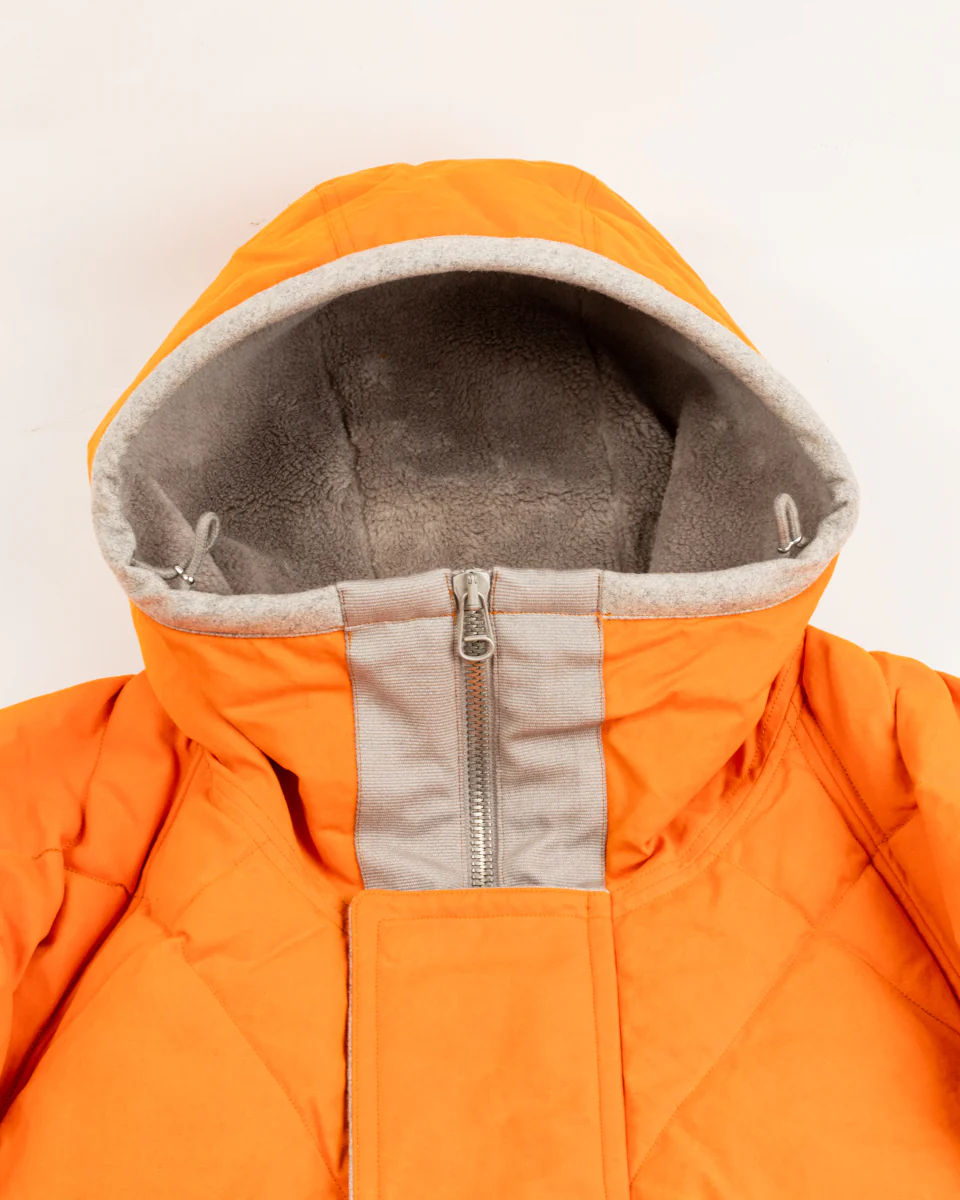 Lander Down Coat - Lava Halley Stevenson "Military Finish" Waxed Cotton 16 Lander Down Coat - Lava Halley Stevenson "Military Finish" Waxed Cotton