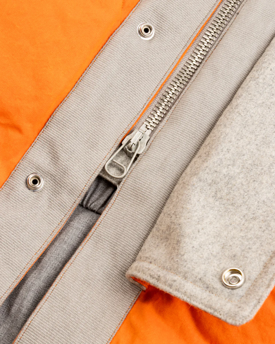 Lander Down Coat - Lava Halley Stevenson "Military Finish" Waxed Cotton 22 Lander Down Coat - Lava Halley Stevenson "Military Finish" Waxed Cotton