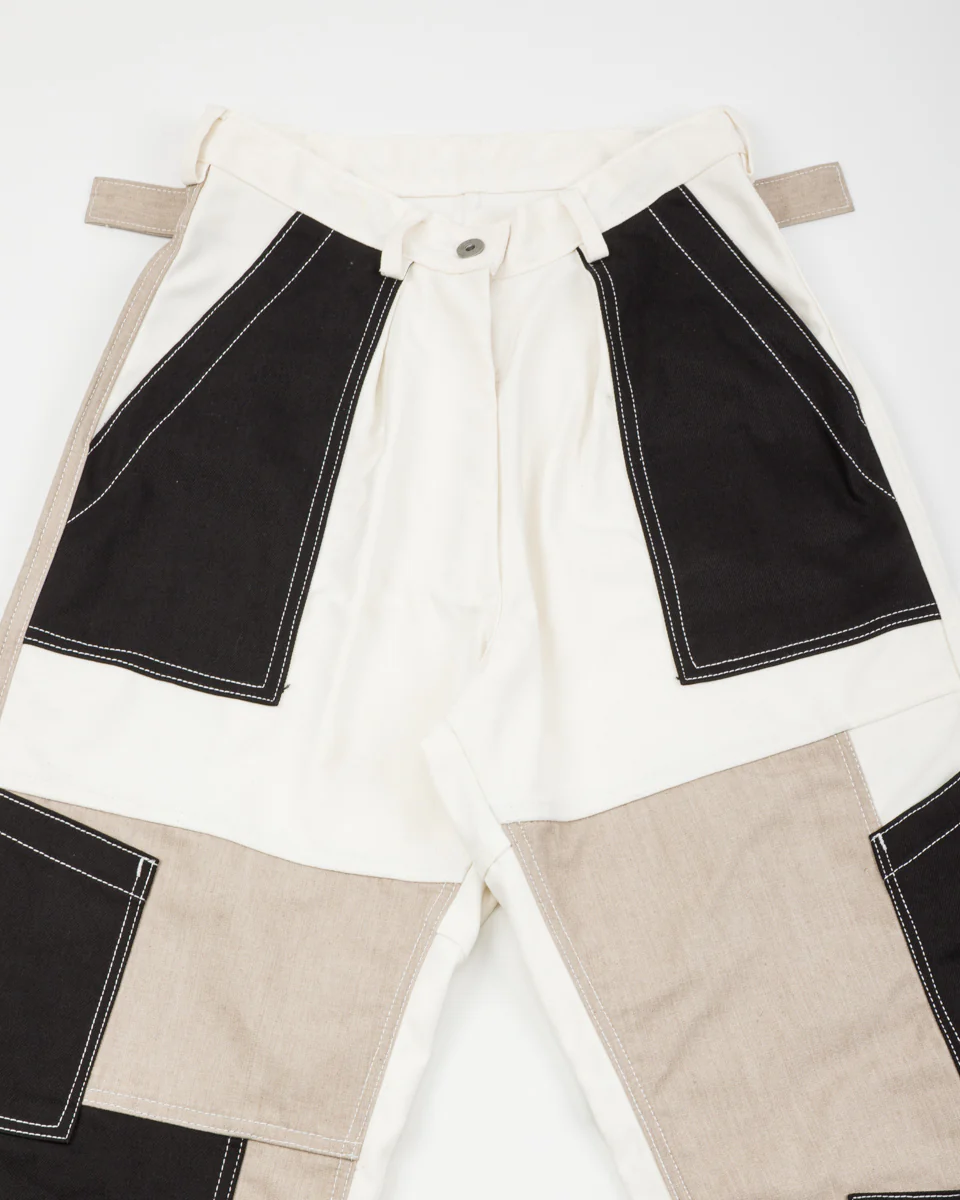 Unisex Freedom Flight Trouser - White/Black 9 Unisex Freedom Flight Trouser - White/Black