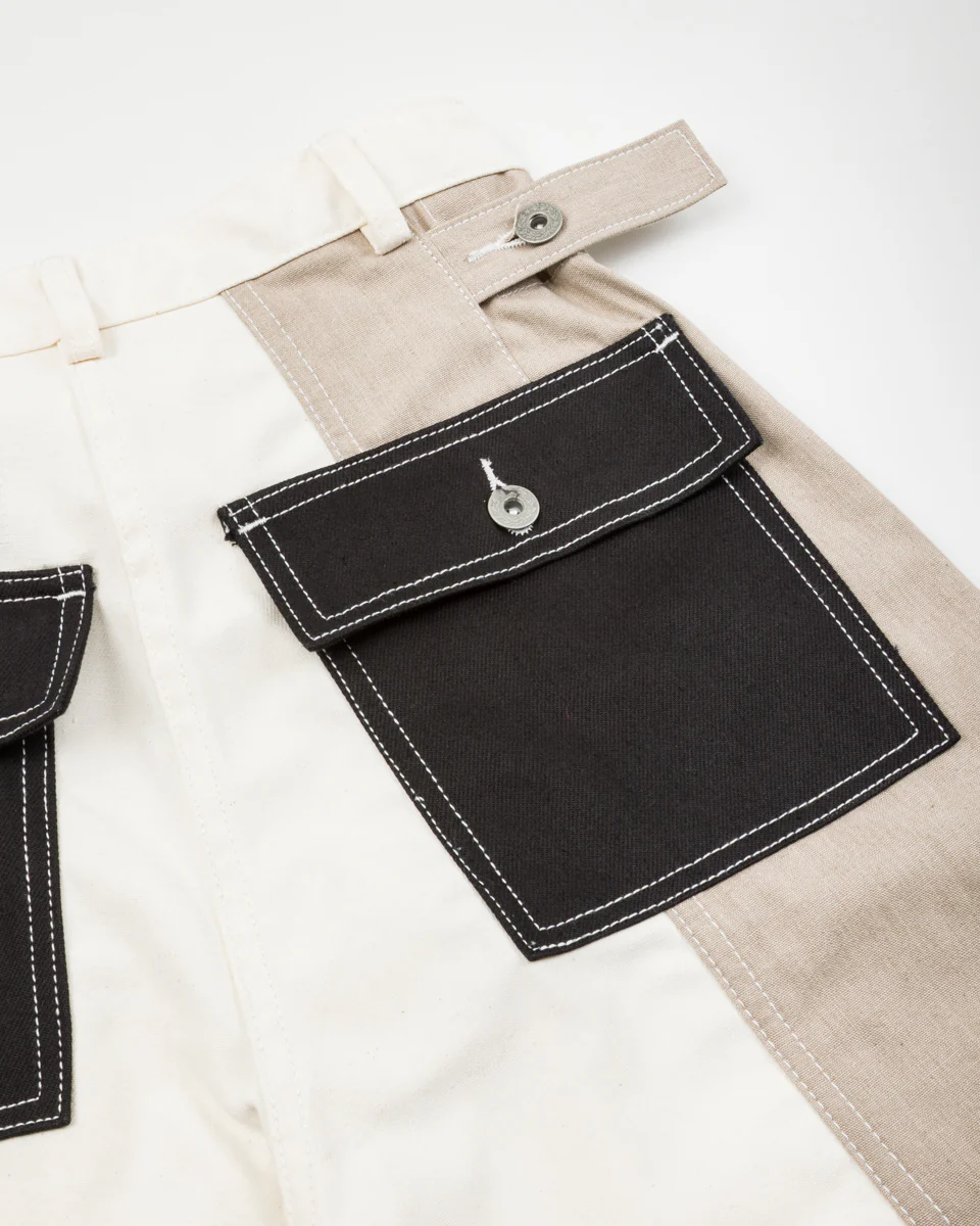 Unisex Freedom Flight Trouser - White/Black 11 Unisex Freedom Flight Trouser - White/Black