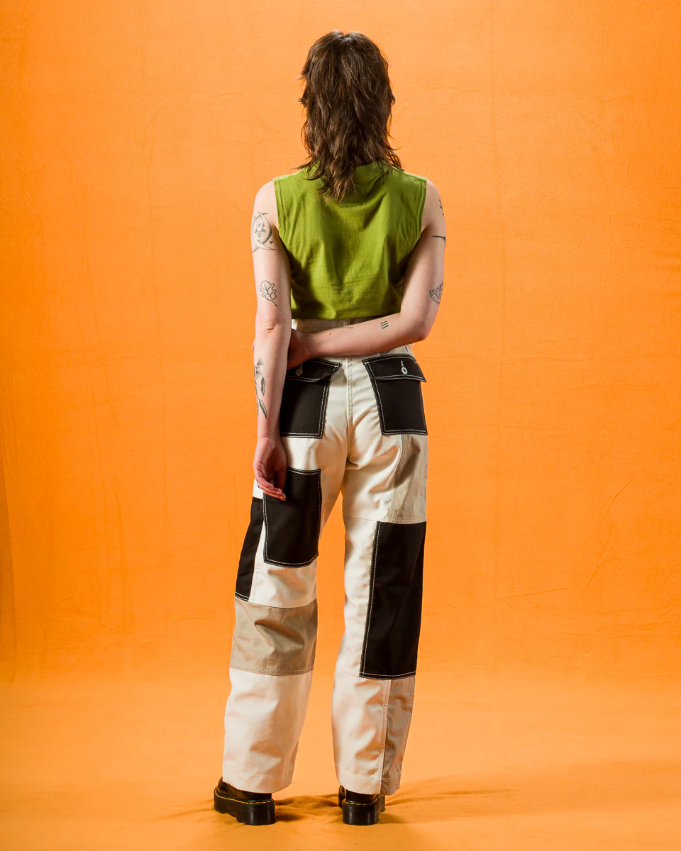 Unisex Freedom Flight Trouser - White/Black 6 Unisex Freedom Flight Trouser - White/Black