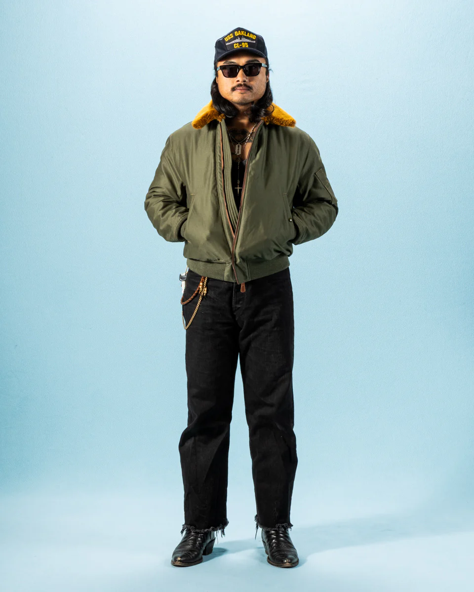 Type B-15 Real McCoy MFG. Co. - Olive 3 Type B-15 Real McCoy MFG. Co. - Olive