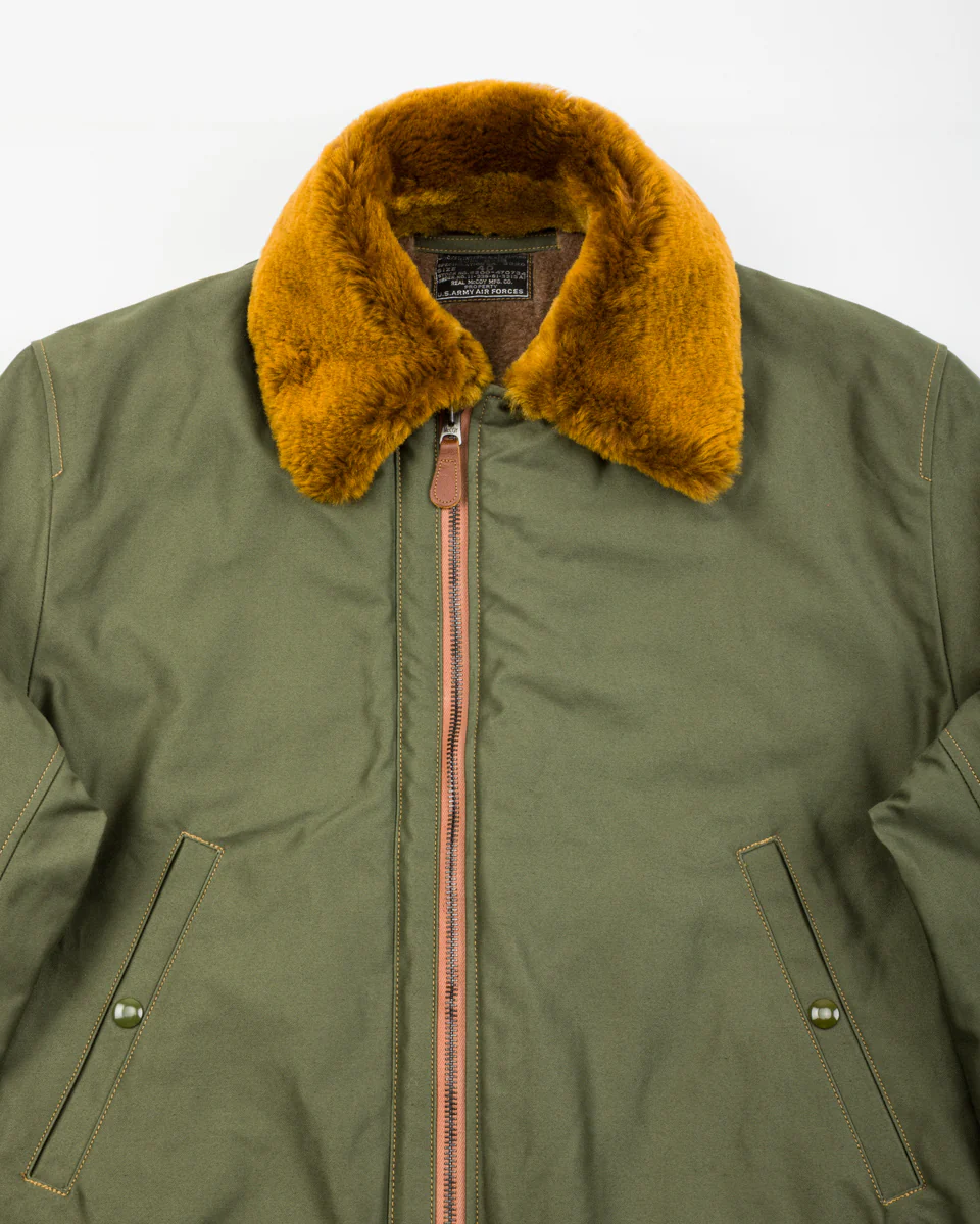 Type B-15 Real McCoy MFG. Co. - Olive 7 Type B-15 Real McCoy MFG. Co. - Olive