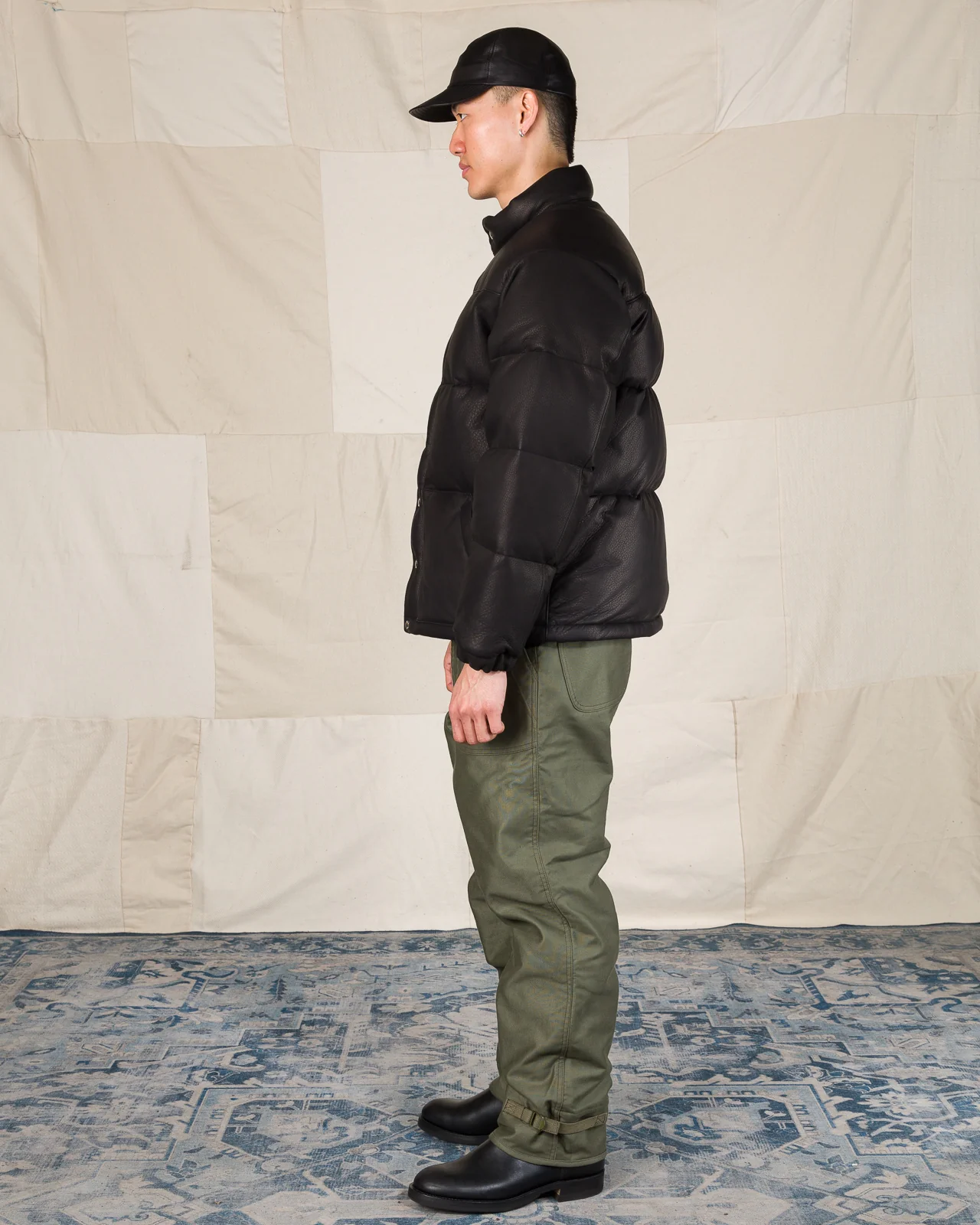 Deerskin Down Jacket - Black 5 Deerskin Down Jacket - Black