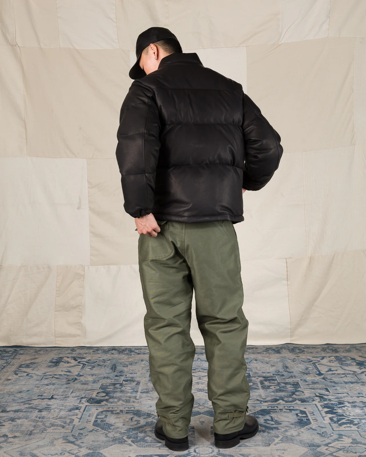 Deerskin Down Jacket - Black 6 Deerskin Down Jacket - Black