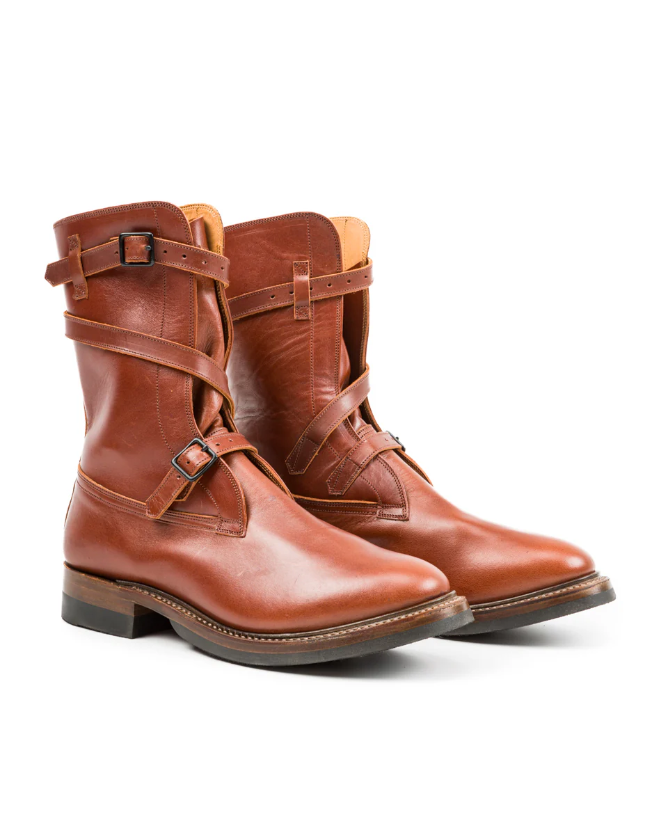 Tanker Boots - Russet Brown Horsehide