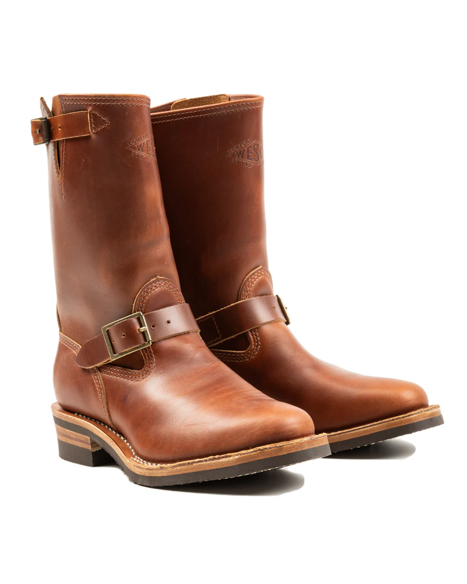 Wesco 7500 British Tan Engineer Boot